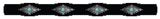 RR-6008 - Desert Diamond W/Turquoise 48" Rug Rail