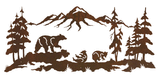 WA-6001 - Bear Family 57" Wall Art