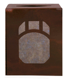 TC-9336 - Mountain Mission Square Tissue Cover