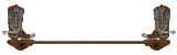 BA-8007 - Boot Towel Bar Burnished
