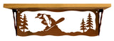 SW-6044 - Snowboarder 20" Shelf
