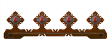 BA-8542 - Red Jasper Scenic Stone Towel Bar