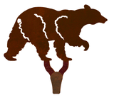 CHL-104 - Black Bear Large Single Coat Hook