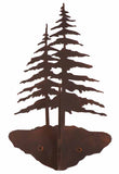 CH-5263 - Double Pine Tree  Double Coat Hook