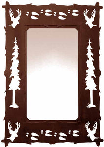 MH-2010 - 30" Deer Hall Mirror
