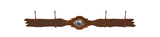 CH-4420 - Sunburst Concho Four Hook
