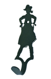 CH-5117 - Cowgirl Single Coat Hook