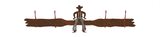CH-5412 - Cowboy Four Hook Burnished