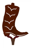 CHL-112 - Cowboy Boot Large Single Coat Hook