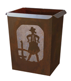 WB-2019 - Cowgirl Waste Basket