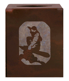 TC-9338 - Snowboarder Square Tissue Cover