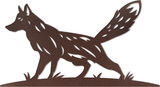 WA-4104 - Redtail Fox Wall Art 47"