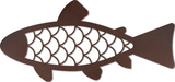 WA-4130 - Modern Fish Wall Art 57"