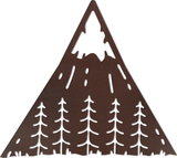 WA-4111 - Mountain and Pine Wall Art 36"
