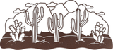 WA-6820 - Warm Desert Scene Wall Art 68"