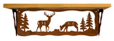 SW-6014 - Deer Family 20" Shelf