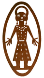 WA-72056 - Kachina #2 Oval Wall Vertical