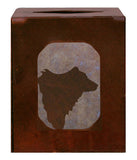 TC-9270 - Bear Square Tissue Box Cover