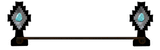 BA-8562 - Desert Diamond Turquoise Towel Bar