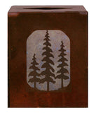 TC-9288 - Pine Square Tissue Box