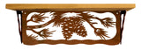 SW-6008 - Pine Cone 20" Shelf