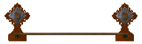 BA-7045 - Unakite Stone Burnished Towel Bar