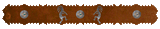 RR-6034 - Kokopelli 30" Rug Rail