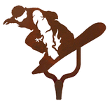 CHL-227 - Snowboarder Large Single Coat Hook