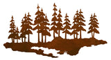 WA-3051 - Pine Forest 20" Wall Art
