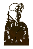 CL-7041 - Roping Cowboy Table Clock