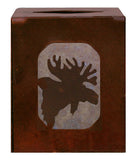 TC-9284 - Moose Square Tissue Box Cover