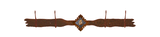 CH-4422 - Picture Jasper Stone Four Hook