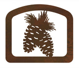 LNH-1632 - Pinecone Letter Holder