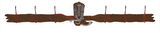 CH-5605 - Boot Six Hook Burnished