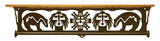 BA-3422 - Fetish Bear 34" Towel Bar Bath Shelf