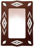 MH-2045 - 30" Southwest Diamond Hall Mirror
