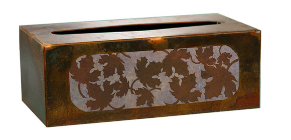 TC-9220 - Maple Leaf Rectangle Tissue Box Cover