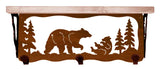 SW-3750 - Bear Family 20" Hook Shelf