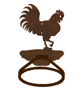 BA-8830 - Rooster Towel Ring