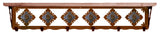 SW-5770 - Unakite Stone 42" Hook Shelf