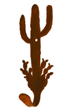 CH-5112 - Desert Cactus Single Coat Hook