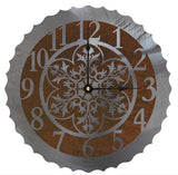 CL-5070 - Ornamental Flower 12" Clock