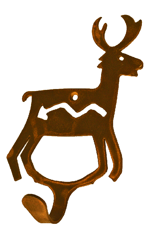 CH-5136 - Fetish Deer Single Coat Hook