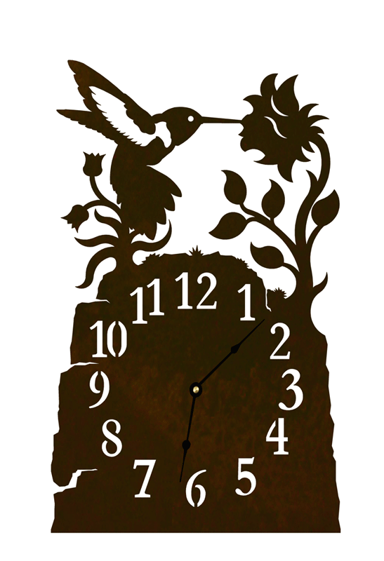 CL-7013 - Hummingbird Table Clock