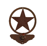 BA-8298 - Texas Star Robe Hook