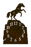 CL-7040 - Rearing Horse Table Clock