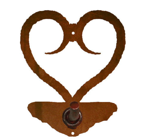 BA-8233 - Heart Robe Hook