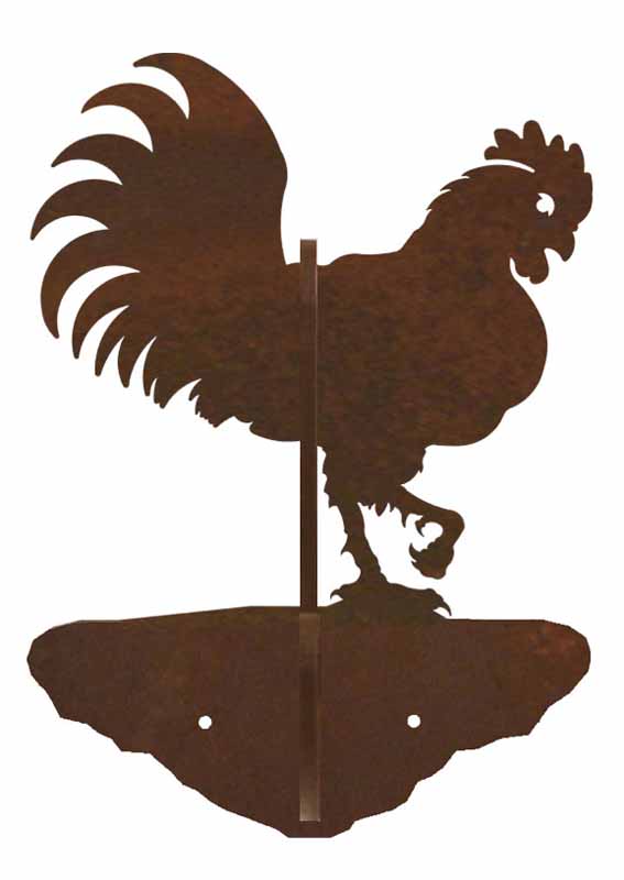 CH-5277 - Rooster Double Coat Hook