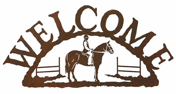WE-9609 - Dressage Welcome Sign Horizontal