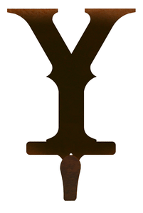 CHL-634 - Y Western Font Single Coat Hook